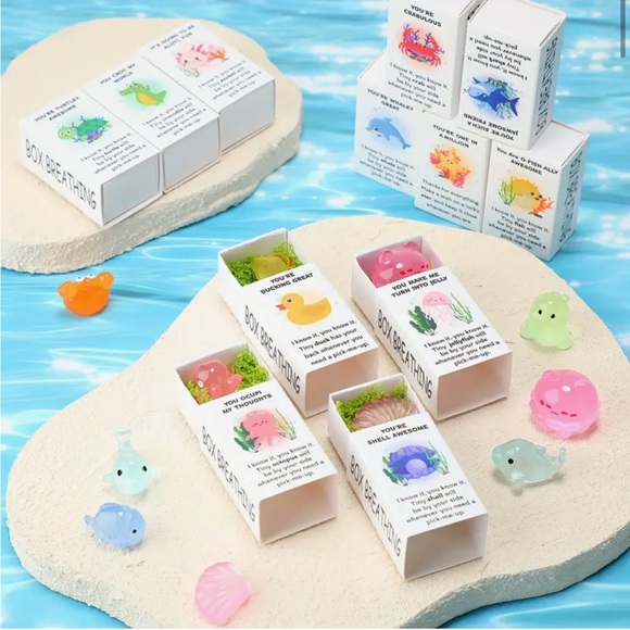 Other - Motivational Sea Animal Boxes (set of 10)